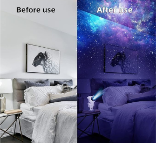 Astronaut galaxy projector