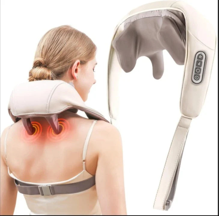 Neck and Back Massager for Cervical Pain Relief with Heating