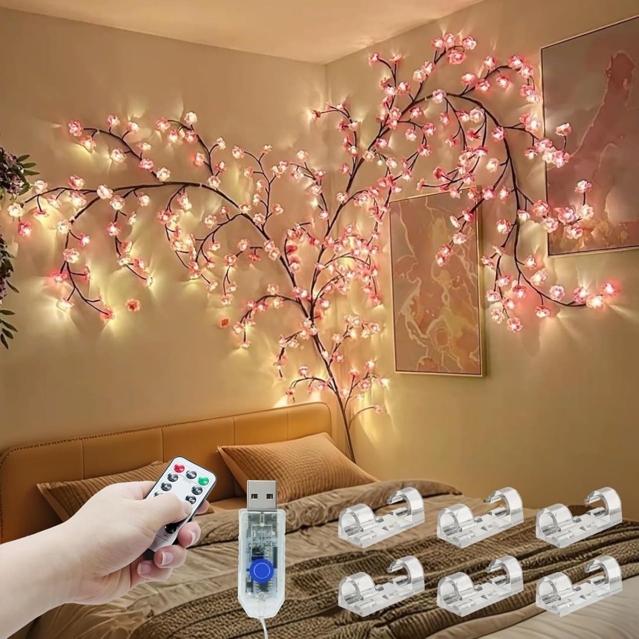 LED Cherry Blossom Tree Branch Lights